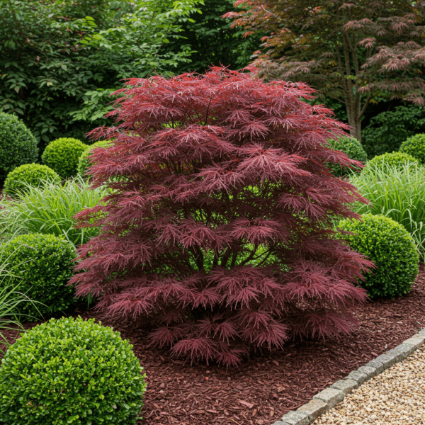 a3cbff22232d47df9d1a3d0c4898a5a5d309ac2804a24f10b510eaef5dc41535.png Terrassenpflanze - Japanischer Ahorn - Acer palmatum Sumi-nagashi - Rot - 2 Pflanzen - Laubabwerfend