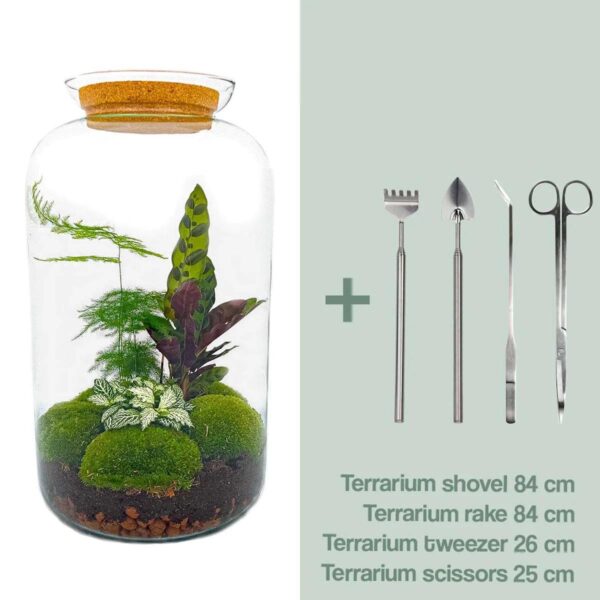 435afda996fa4aae88a3f5b4c9d2dca6e88737432e534f718adb4ed40431d07f.jpg Flaschengarten - Botanical Sven XL - Rake + Shovel + Tweezer + Scissors
