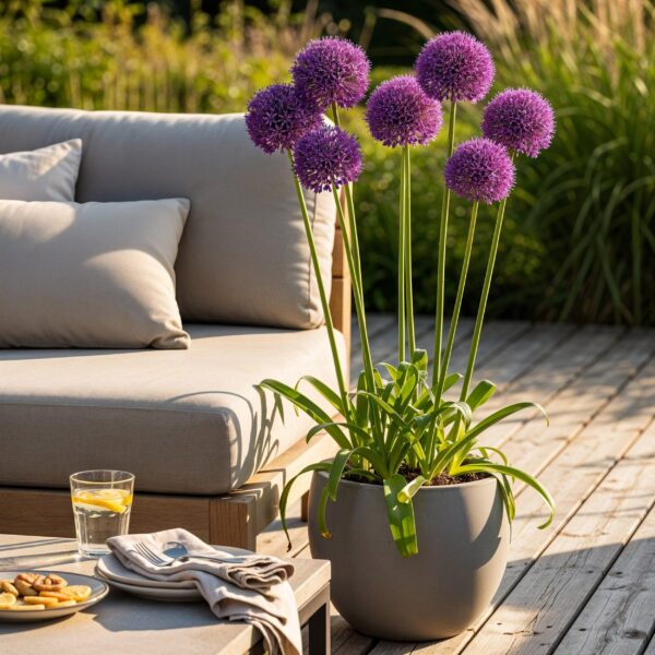 Blumenzwiebeln - Allium 'Purple Rain' - Violett - 40 Pflanzen - Zwiebelgröße 10/12