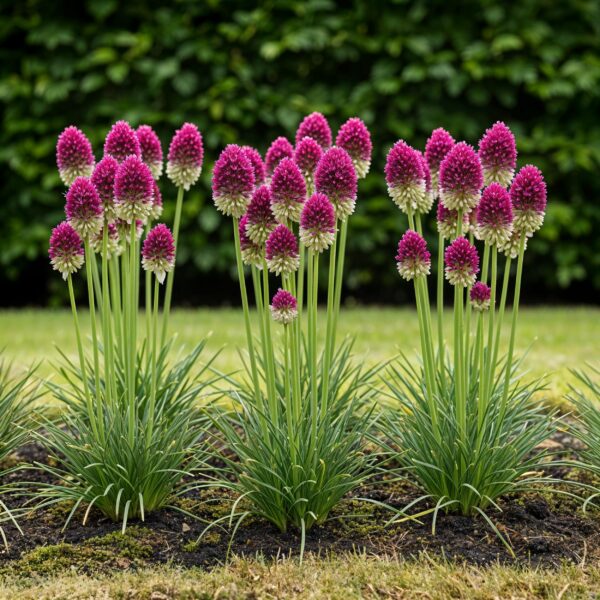 Blumenzwiebeln - Allium 'Sphaerocephalon' - Violett - 100 Pflanzen - Zwiebelgröße 5/6
