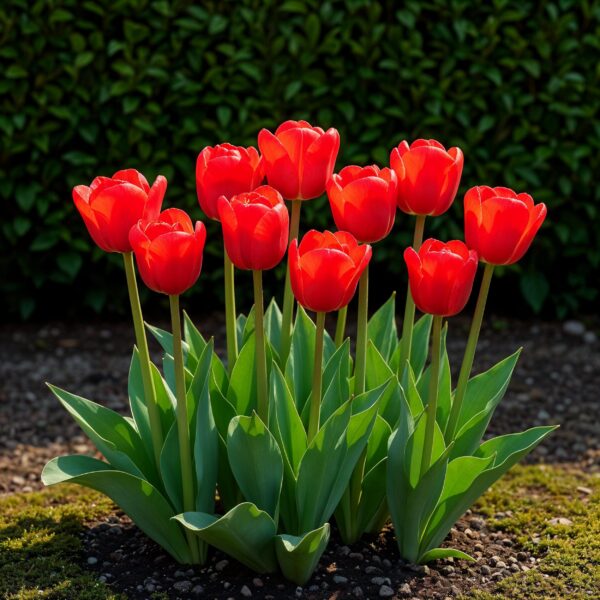thumbnail_6000.jpg Blumenzwiebeln - Tulpe 'Triumph Red' - Rot - 15 Stück - Zwiebelgröße 11/12