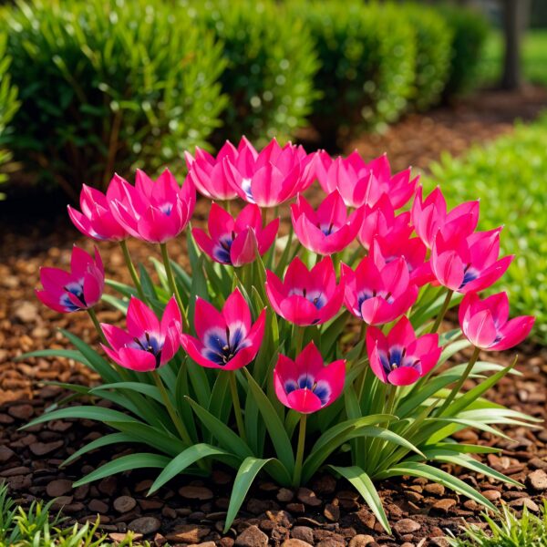 Blumenzwiebeln - Tulpe 'Little Beauty' - Dark Pink - 25 Stück - Zwiebelgröße 6/7
