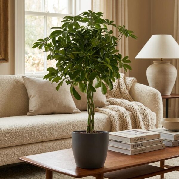 Schefflera Arab Nora mit Viber grau