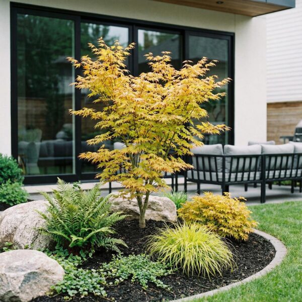 Acer palmatum Orange Dream - Japanischer Ahorn - Laubabwerfend - Orange