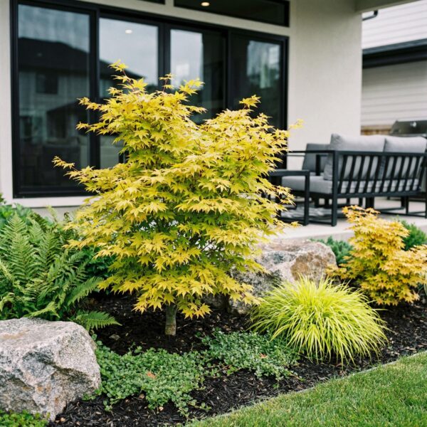 4eae664b719641fe936759302640f1c224036376c5fc44f7b31264149a40c6c6.jpg Acer palmatum Jordan - Japanischer Ahorn - Laubabwerfend - Gelb