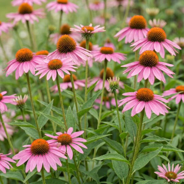 Echinacea purp. Magnus – Sonnenhut – Bienen- und Schmetterlingsmagnet – Rosa – 6 Pflanzen