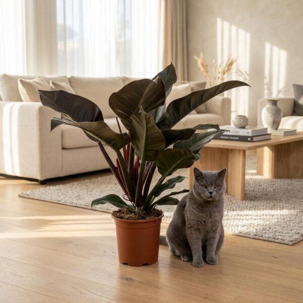 Philodendron - Philodendron Imperial Red - Rot - Pflegeleicht