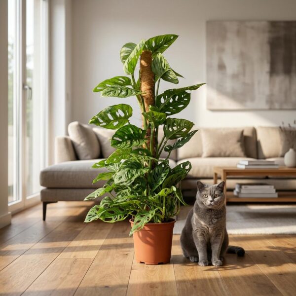 58e5f947c87f45cb9be7c1f00019b5acd2767d8f5ebd4a7782ed75a003d396f3.jpg Monkey Mask - Monstera Andansonii Moss vine - Grün - Pflegeleicht