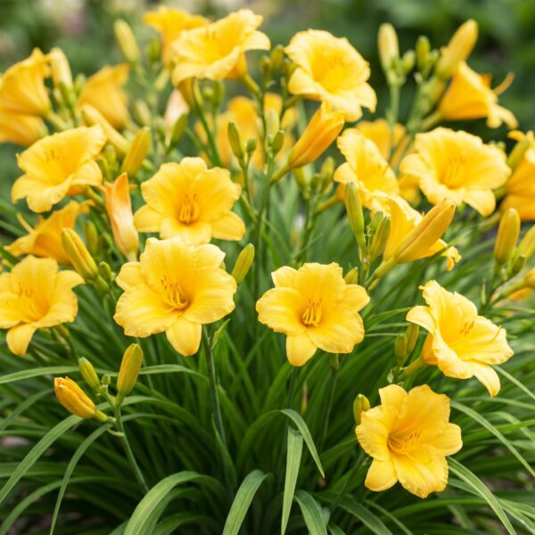Hemerocallis Stella d'Oro – Taglilie – Bienen- und Schmetterlingsmagnet – Gelb