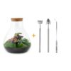 Flaschengarten - Sam XL Rot - Rake + Shovel + Tweezer